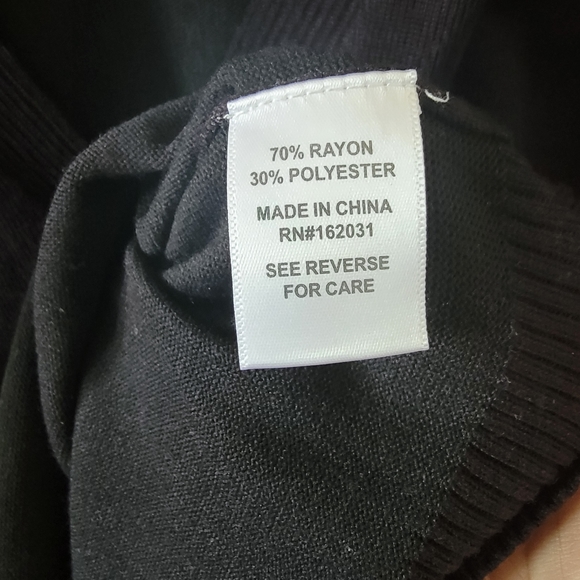 Tint & Shadow black cardigan , size L - Picture 6 of 6